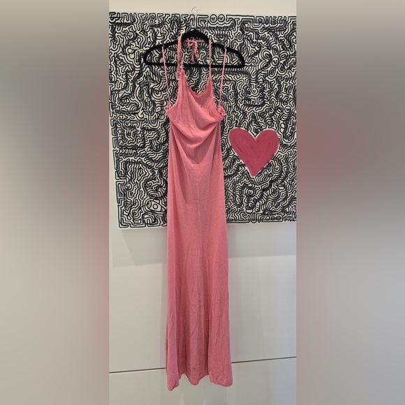 NWT Christopher Esber Embellished Pink Maxi Dress - Picture 4 of 4